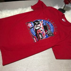 San Francisco Boston MINI Club 2014 T-shirt unisex m 100% cotton